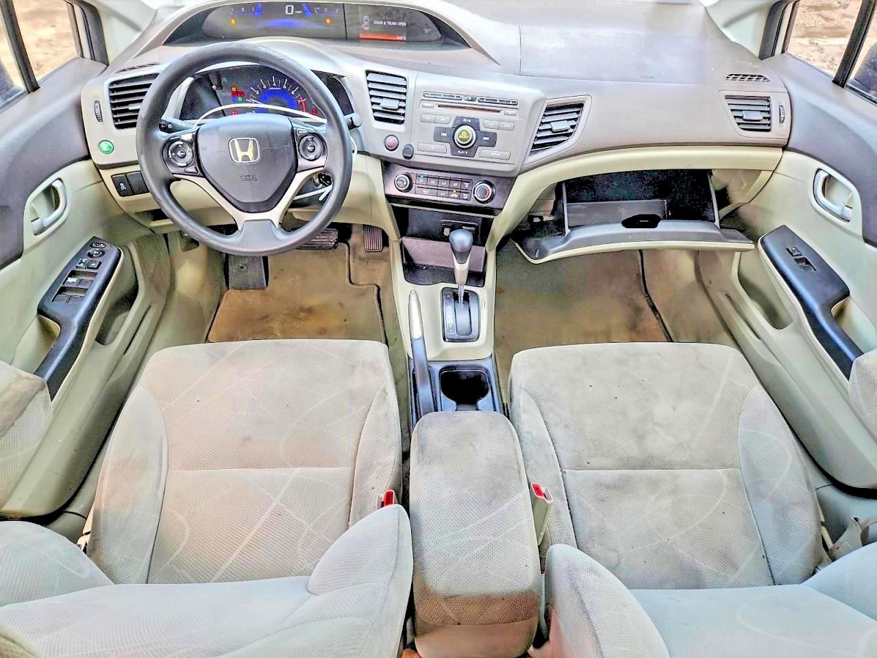 2012 Honda Civic Lx Silver vin: 2HGFB2F54CH320202