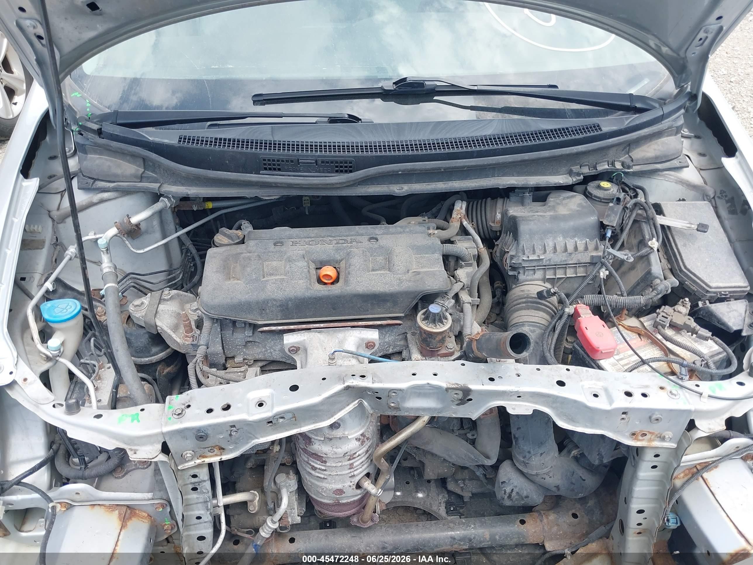 2012 Honda Civic Lx Серебряный vin: 2HGFB2F54CH321060