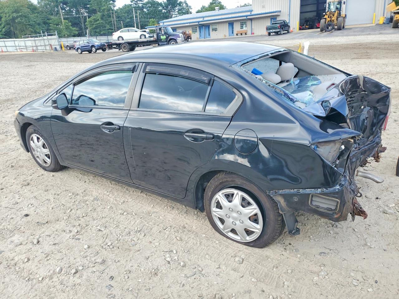 2012 Honda Civic Lx Черный vin: 2HGFB2F54CH327151