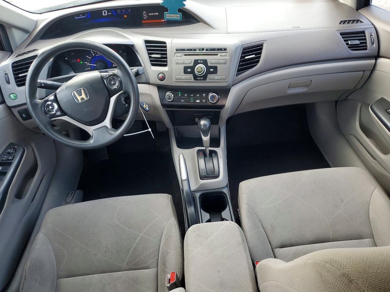 2012 Honda Civic Lx Черный vin: 2HGFB2F54CH327151