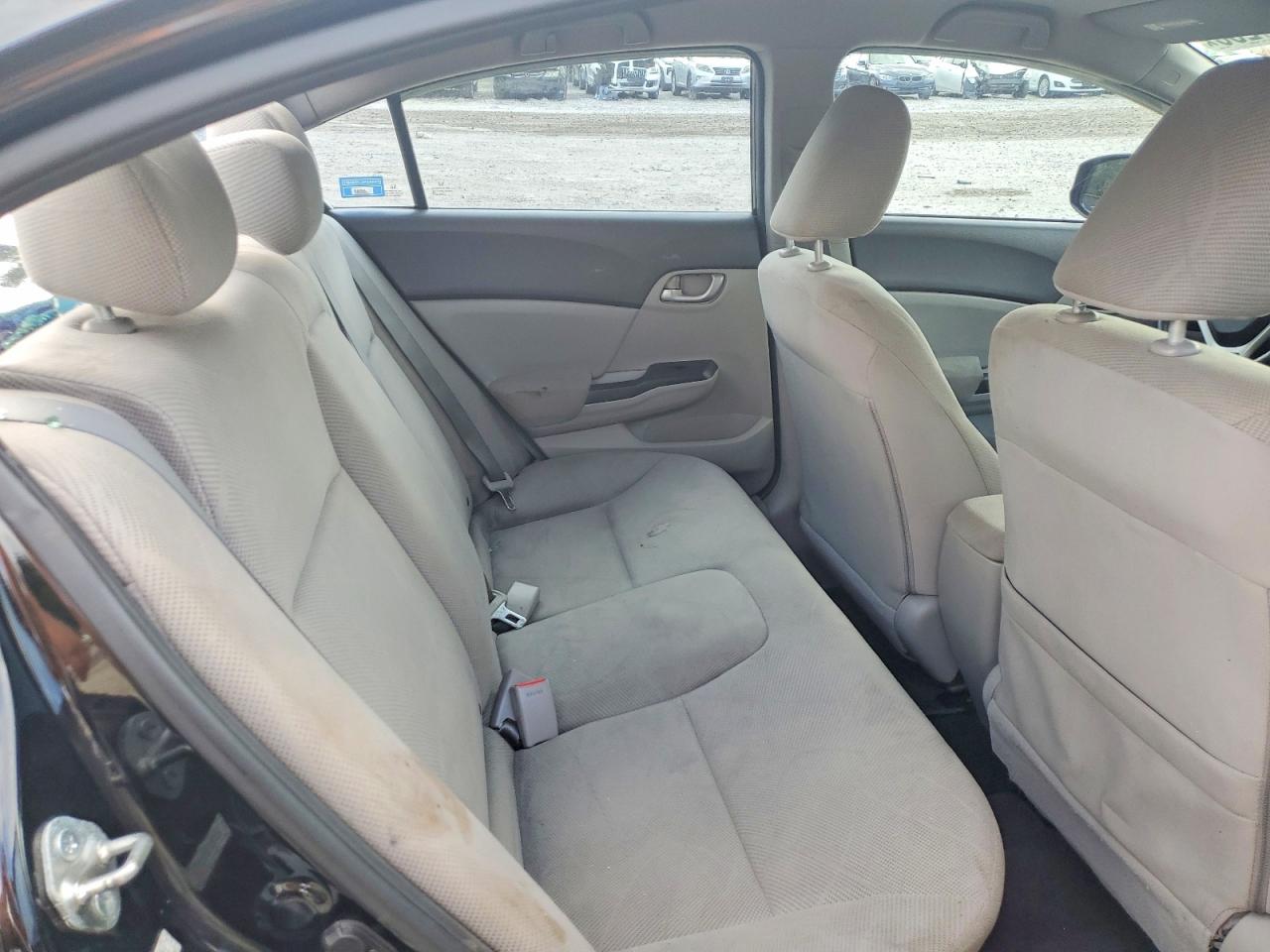 2012 Honda Civic Lx Черный vin: 2HGFB2F54CH327151