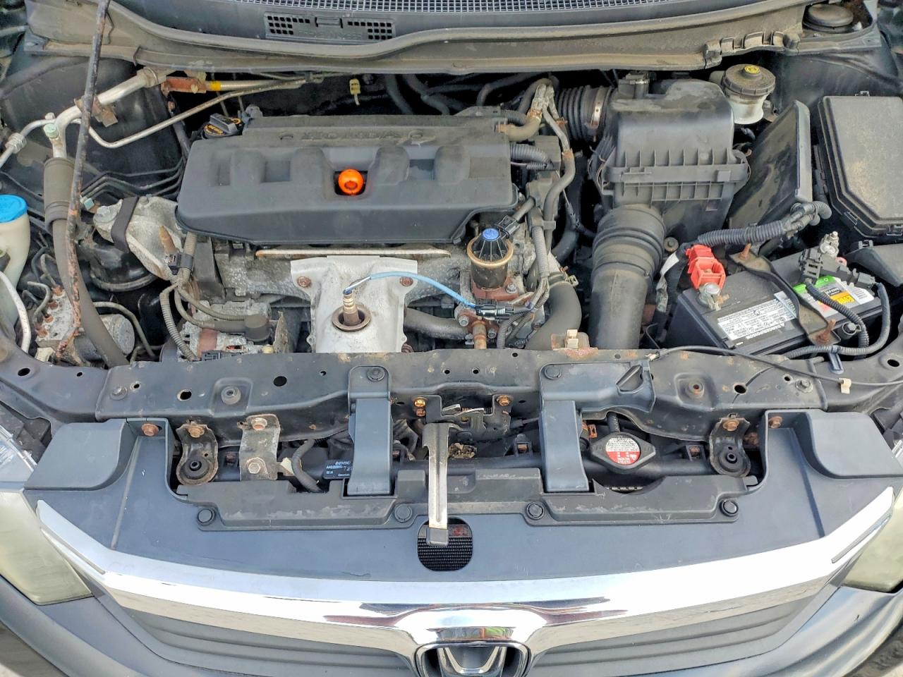 2012 Honda Civic Lx Черный vin: 2HGFB2F54CH327151