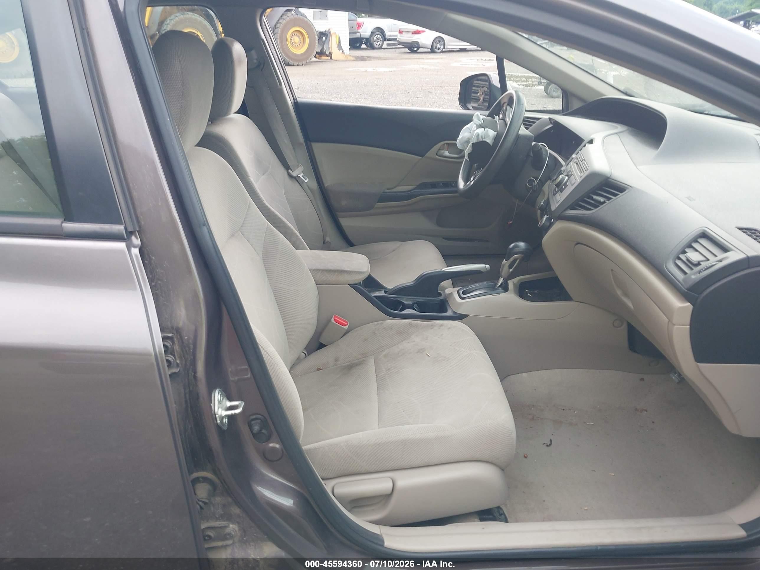 2012 Honda Civic Lx Бордовый vin: 2HGFB2F54CH500716