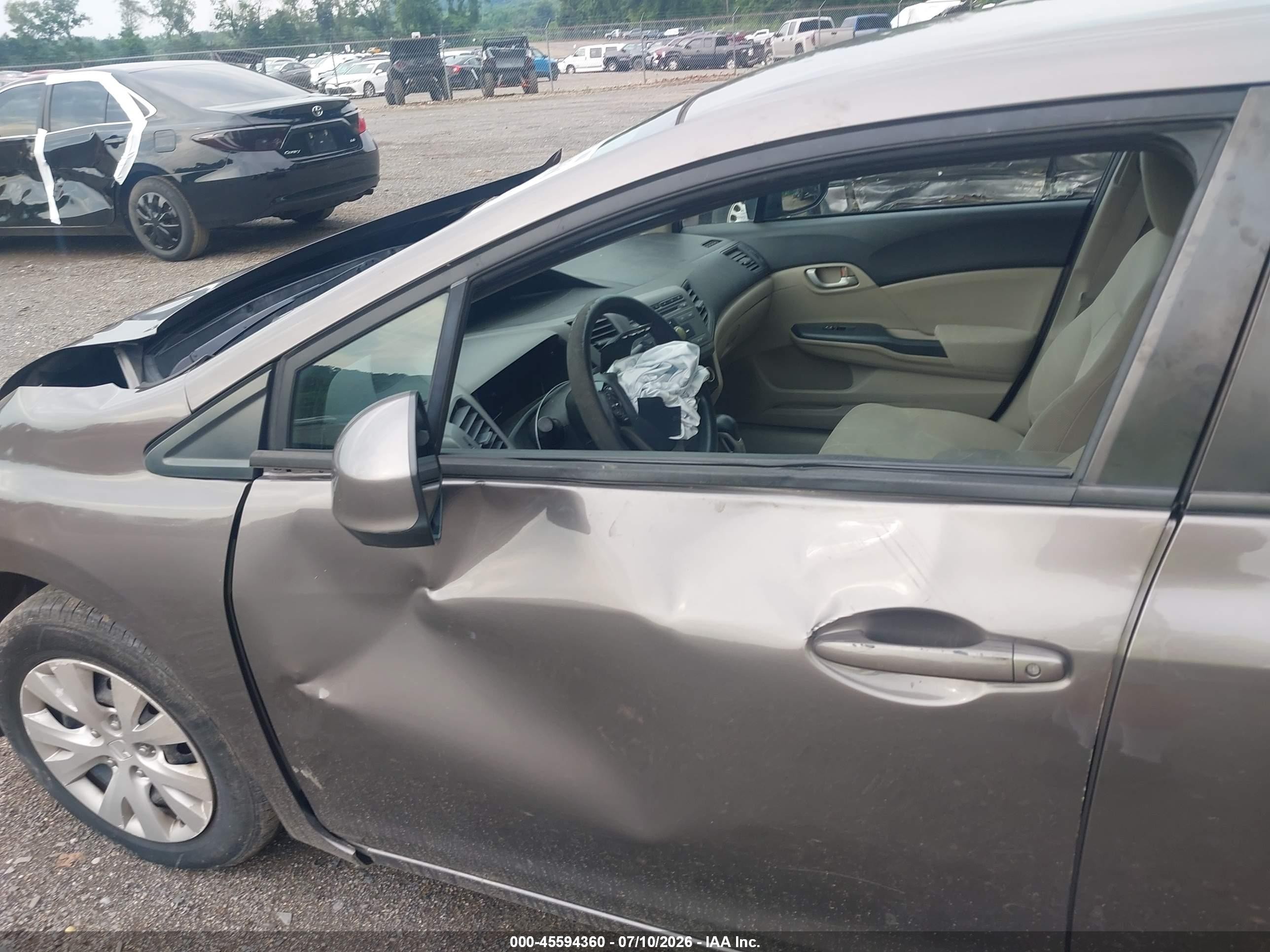 2012 Honda Civic Lx Бордовый vin: 2HGFB2F54CH500716