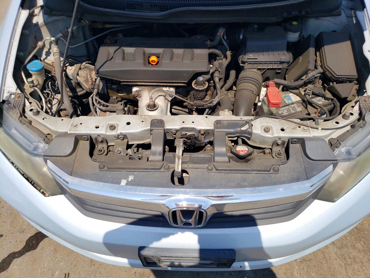 2012 Honda Civic Lx Silver vin: 2HGFB2F54CH522327