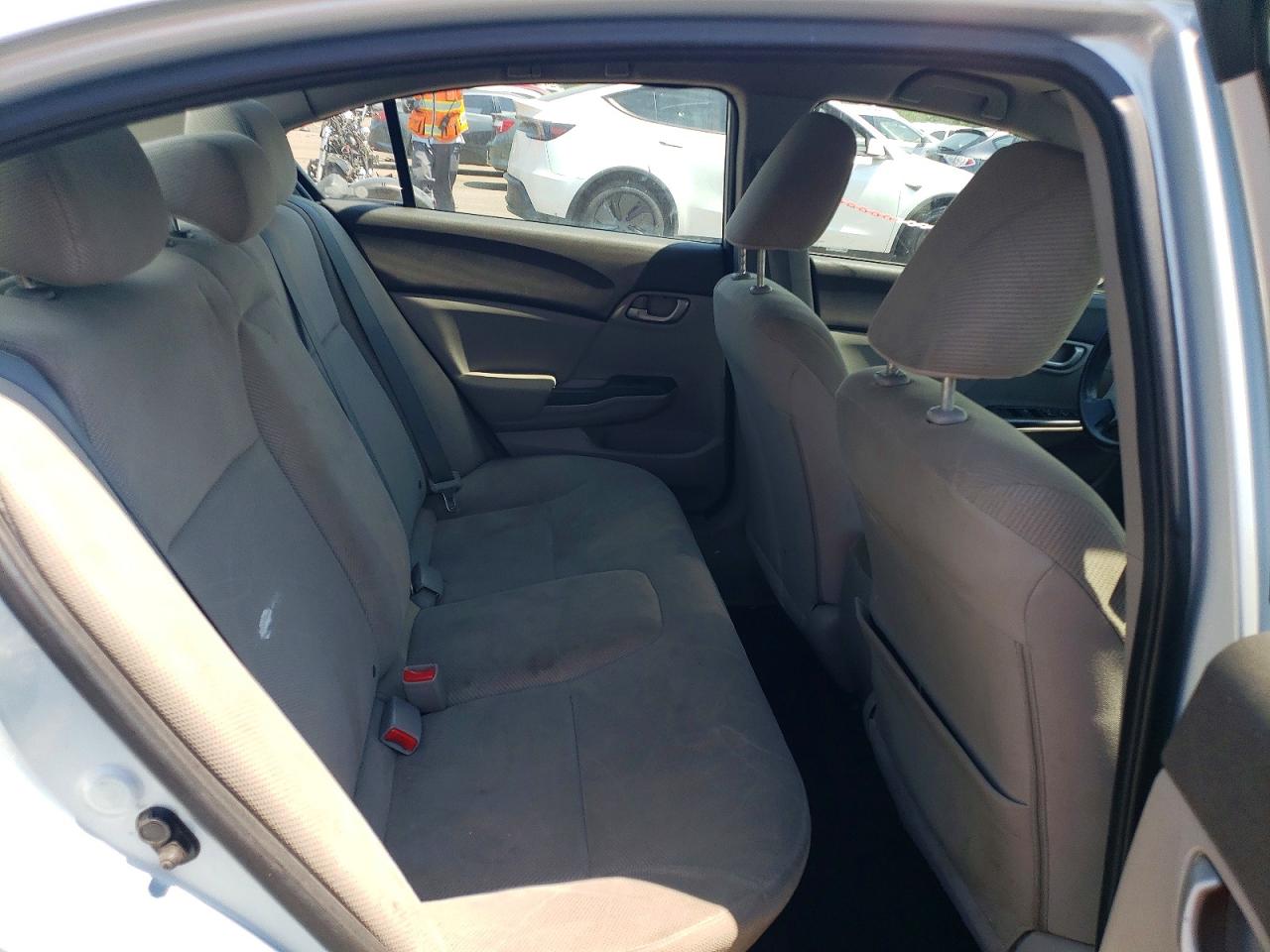 2012 Honda Civic Lx Silver vin: 2HGFB2F54CH522327