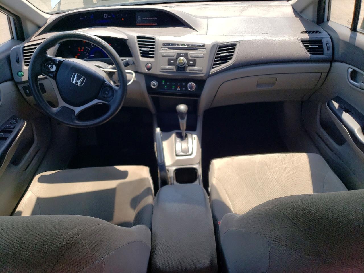 2012 Honda Civic Lx Silver vin: 2HGFB2F54CH522327