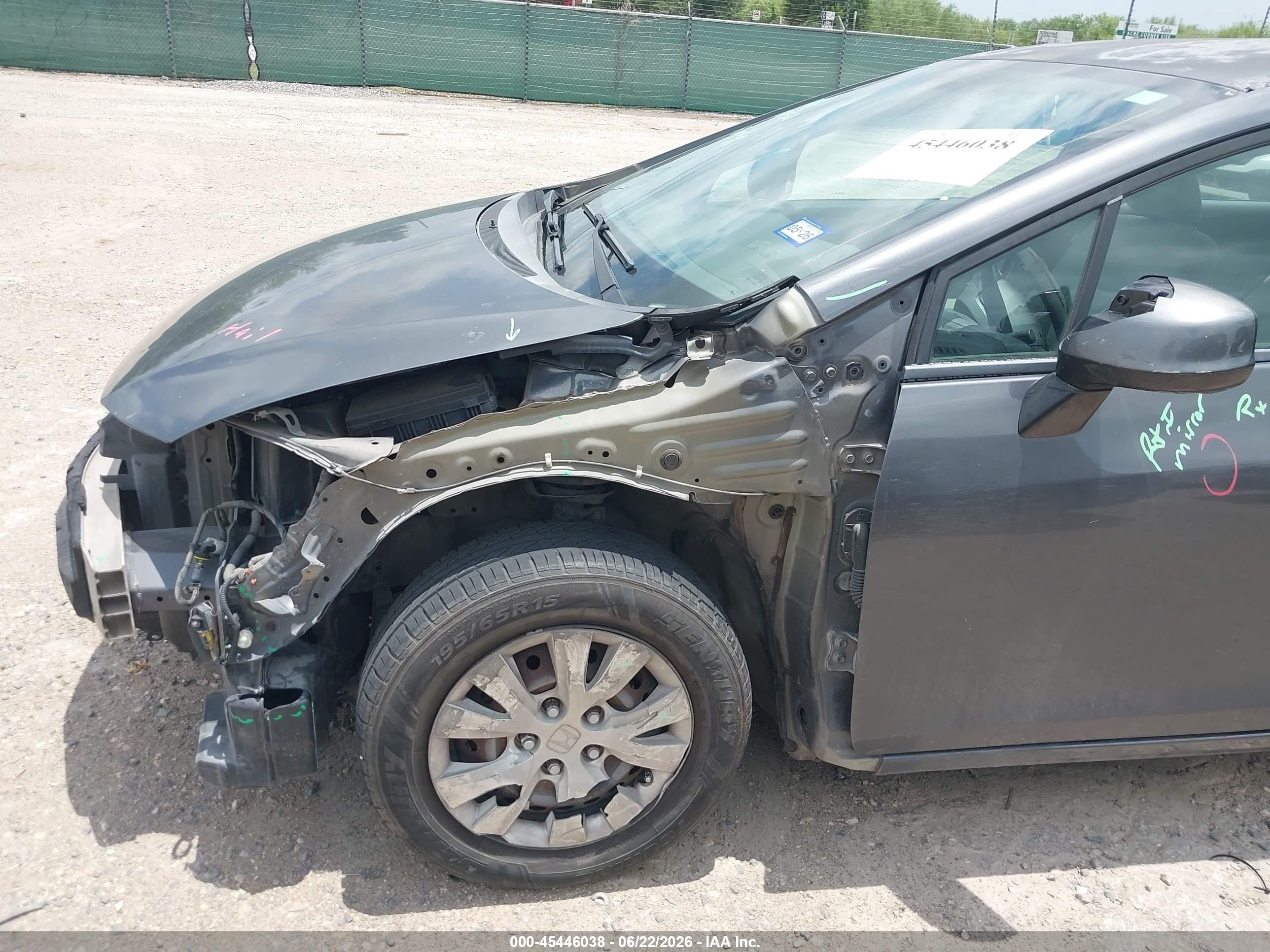 2012 Honda Civic Lx Gray vin: 2HGFB2F54CH560706