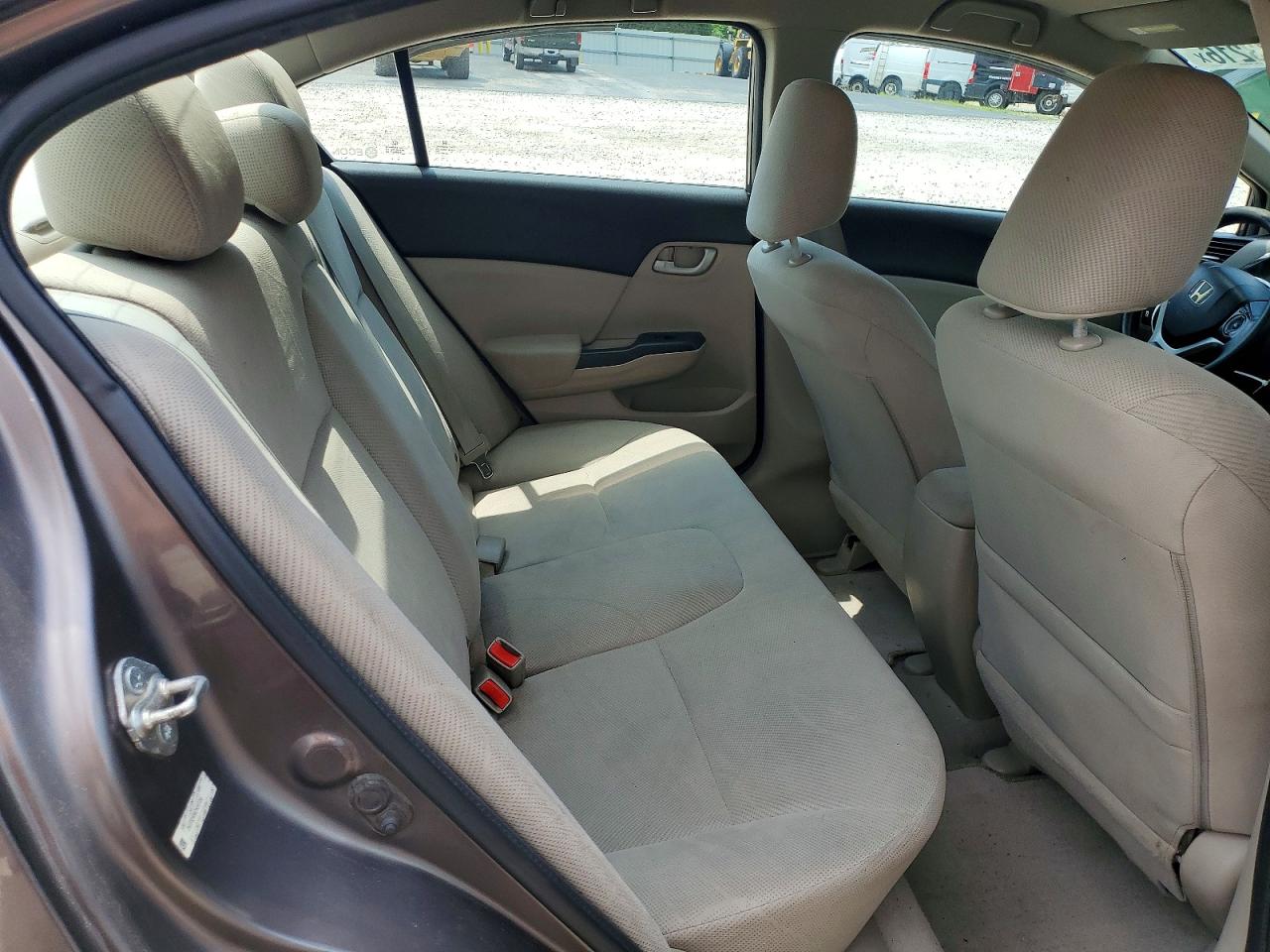 2012 Honda Civic Lx Brown vin: 2HGFB2F54CH567056