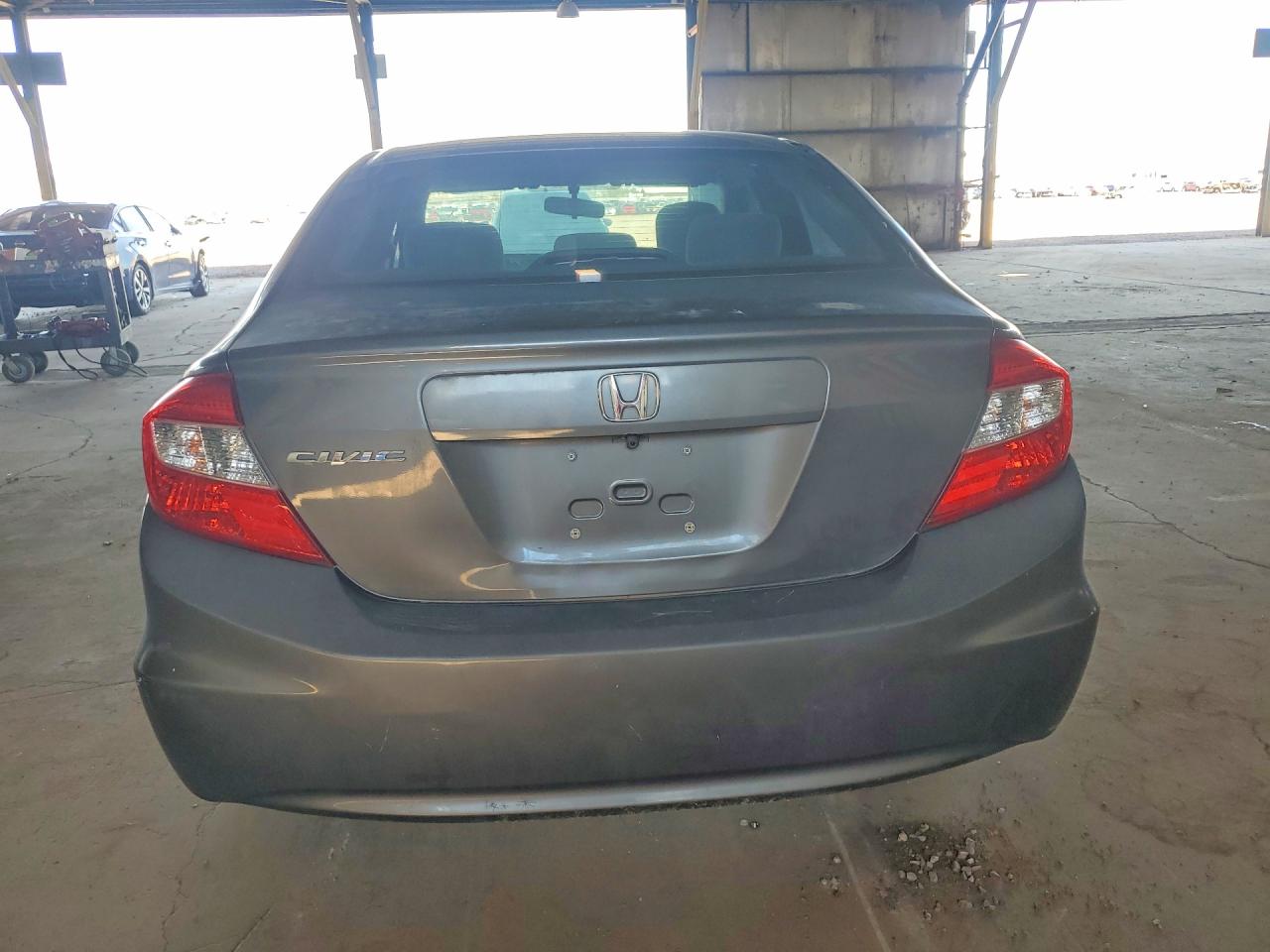 2012 Honda Civic Lx Charcoal vin: 2HGFB2F54CH572175