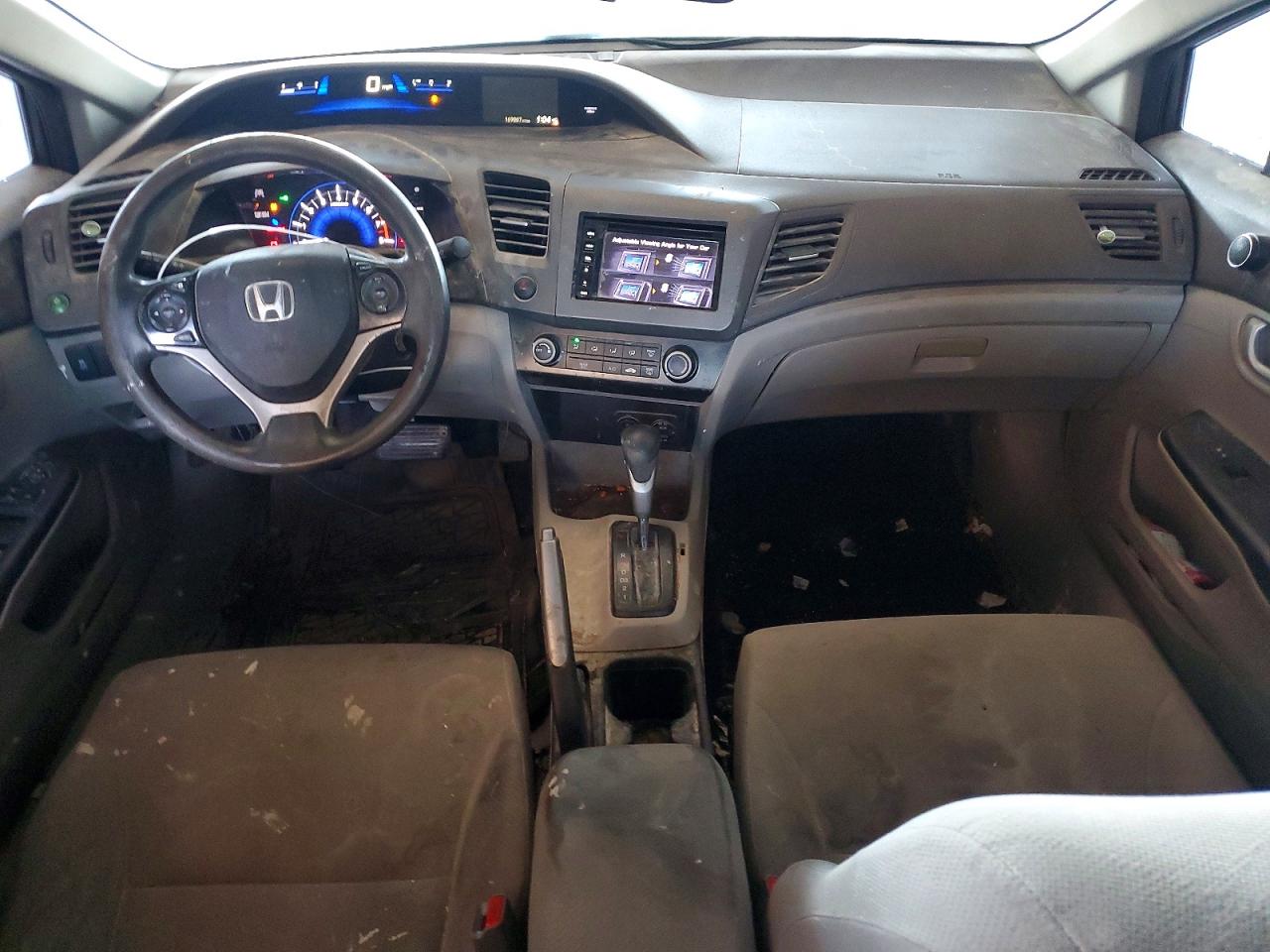 2012 Honda Civic Lx Charcoal vin: 2HGFB2F54CH572175