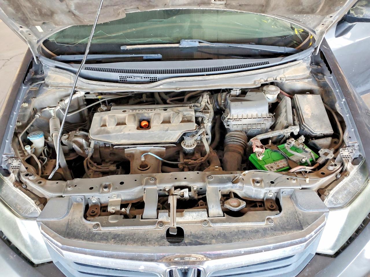 2012 Honda Civic Lx Charcoal vin: 2HGFB2F54CH572175