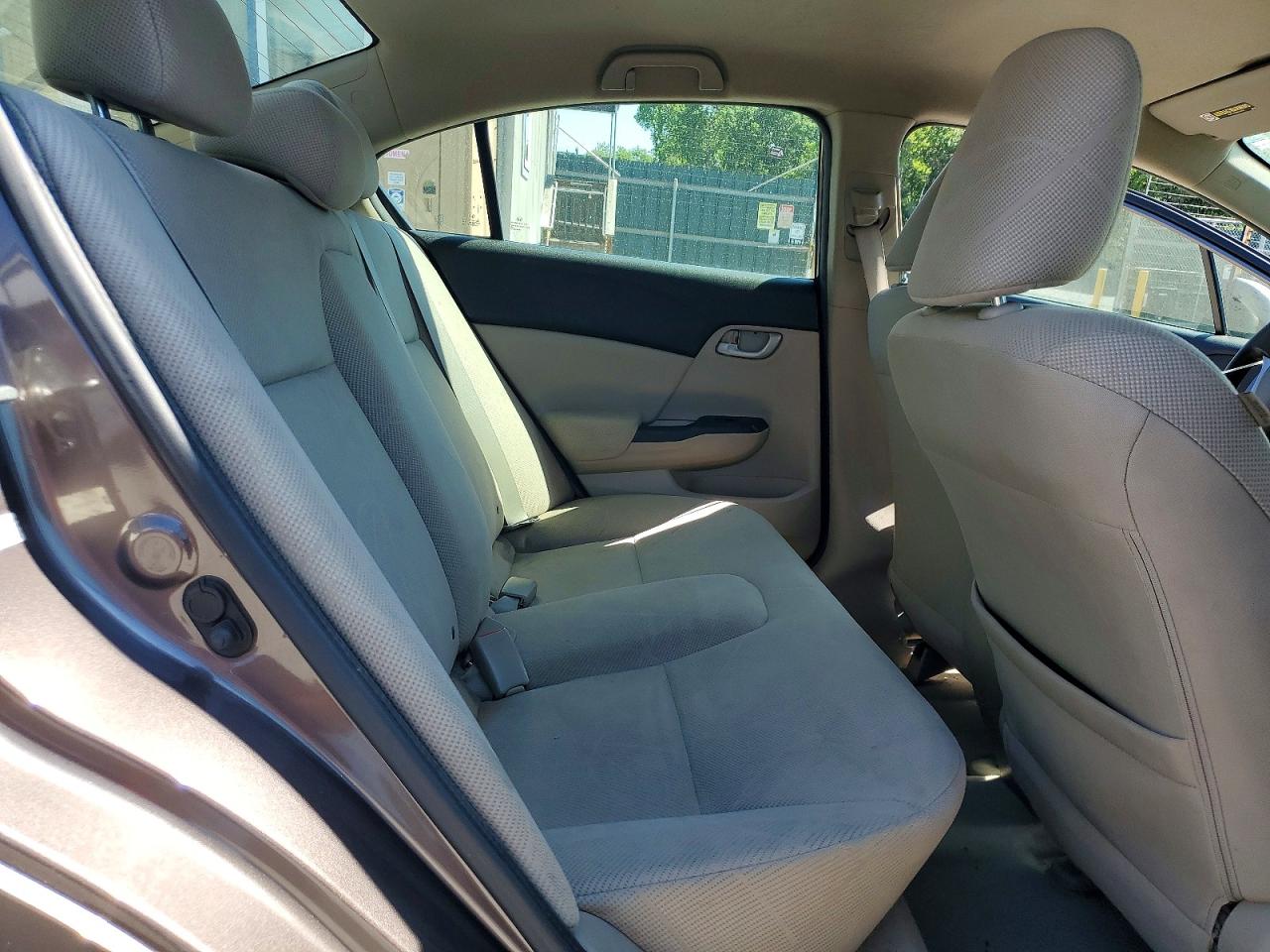 2012 Honda Civic Lx Tan vin: 2HGFB2F54CH581216