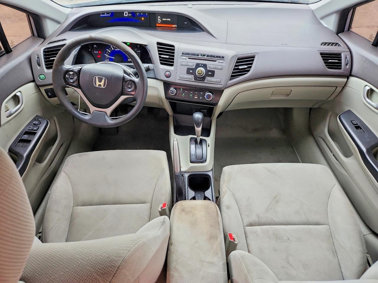 2012 Honda Civic Lx Silver vin: 2HGFB2F54CH589428