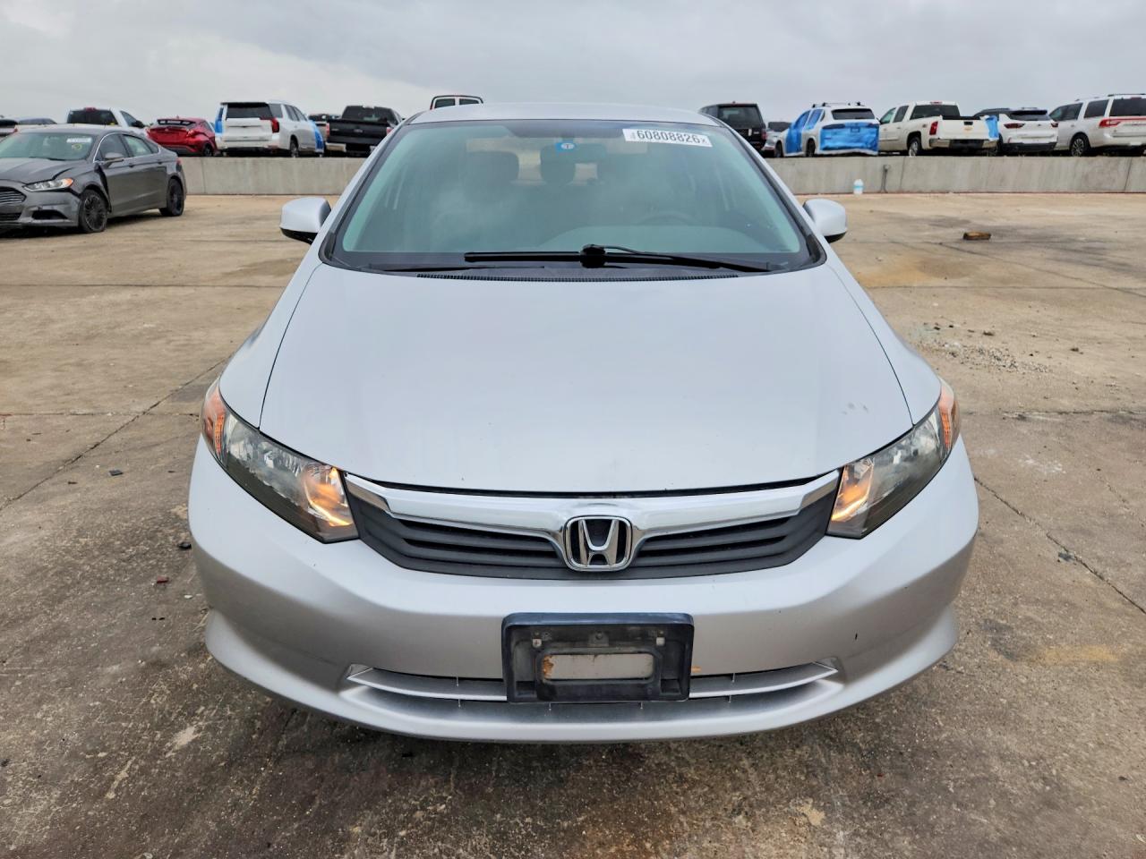 2012 Honda Civic Lx Silver vin: 2HGFB2F54CH589428