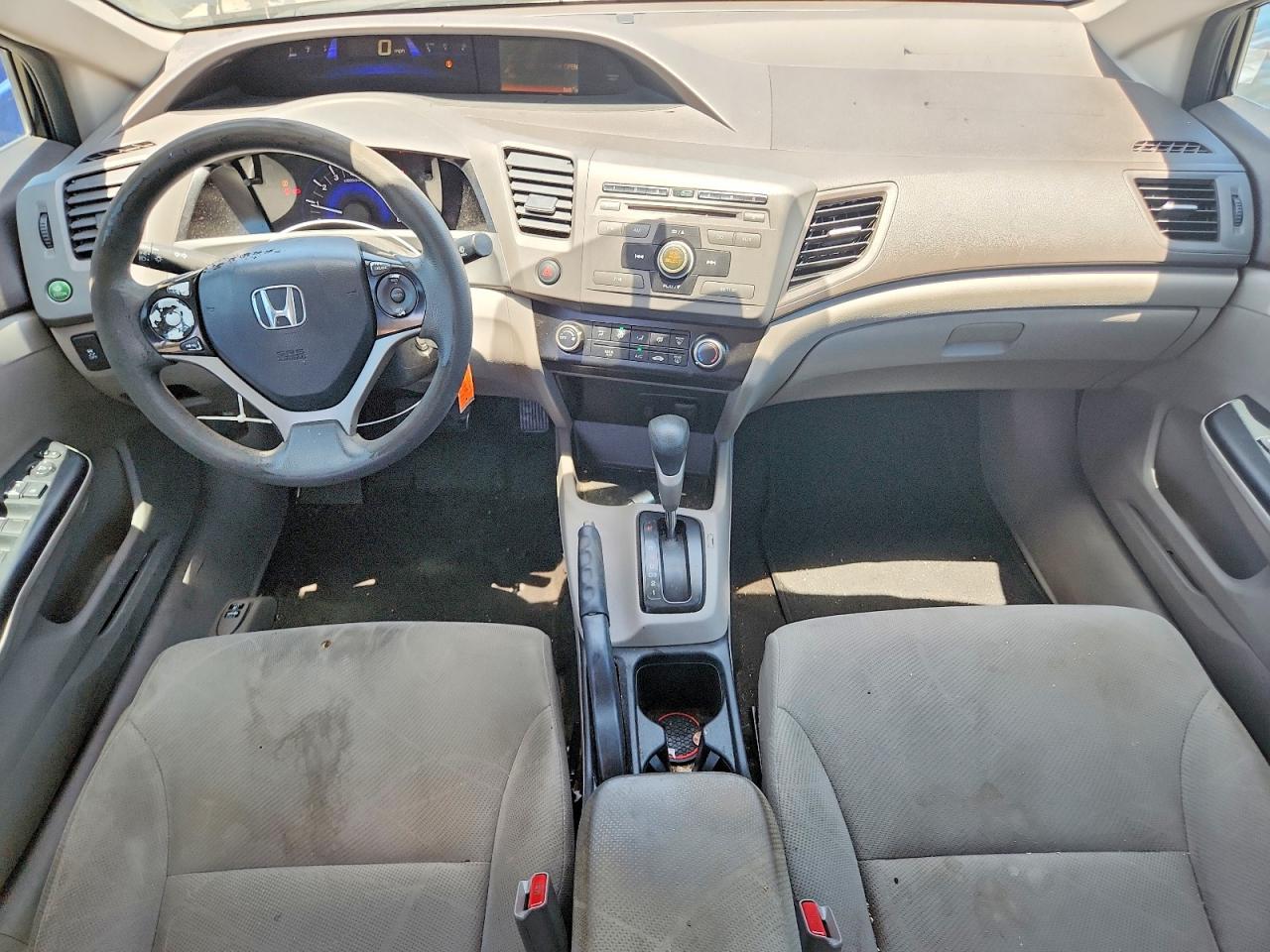 2012 Honda Civic Lx Black vin: 2HGFB2F54CH593205