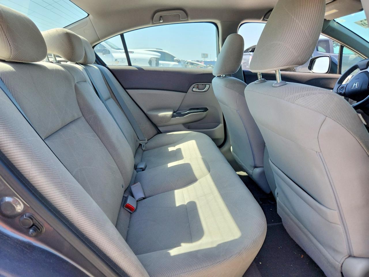 2012 Honda Civic Lx Lx Gray vin: 2HGFB2F54CH595584