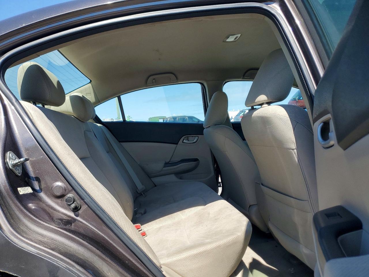 2012 Honda Civic Lx Gray vin: 2HGFB2F54CH601108