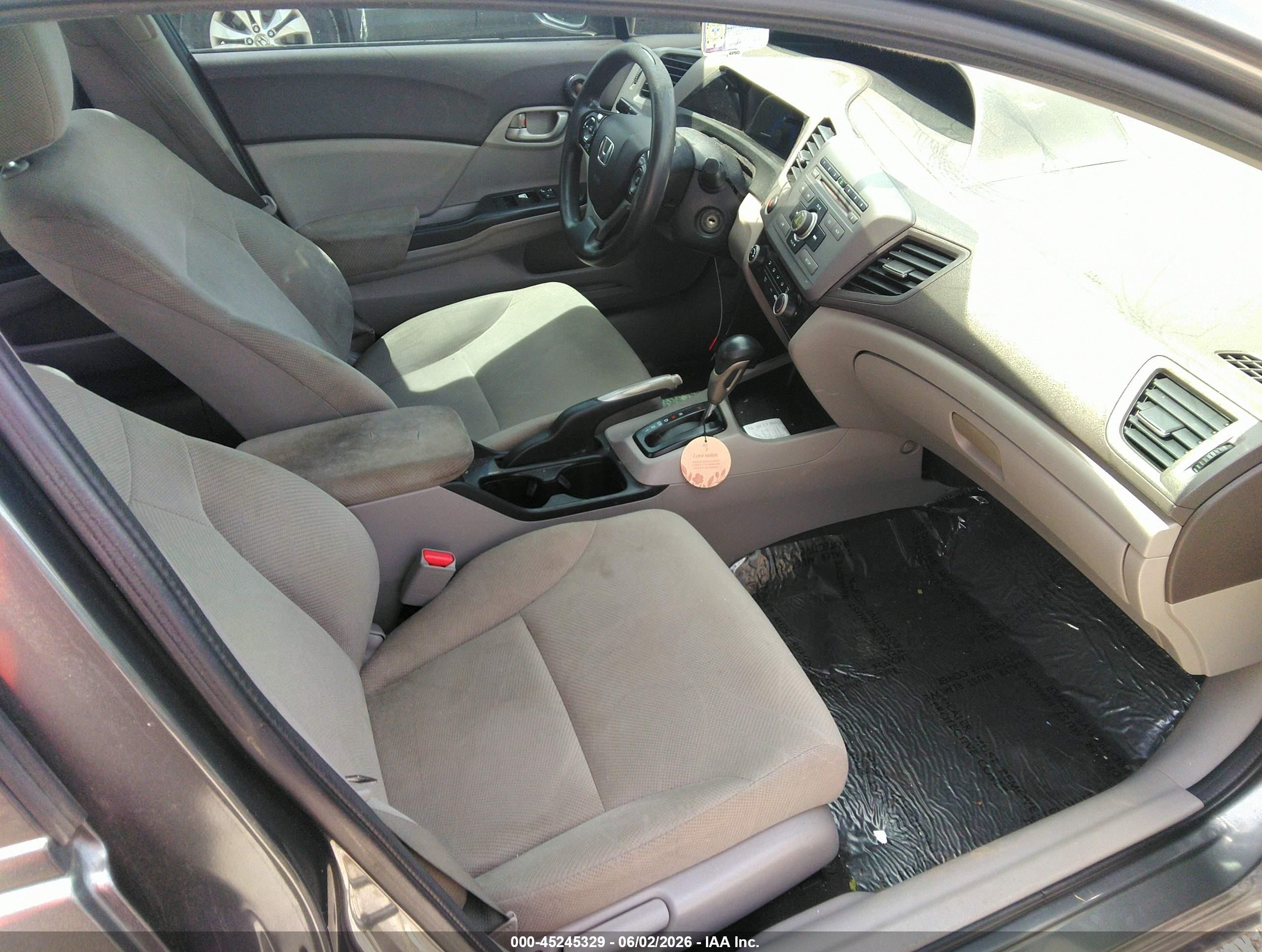 2012 Honda Civic Lx Silver vin: 2HGFB2F54CH605899