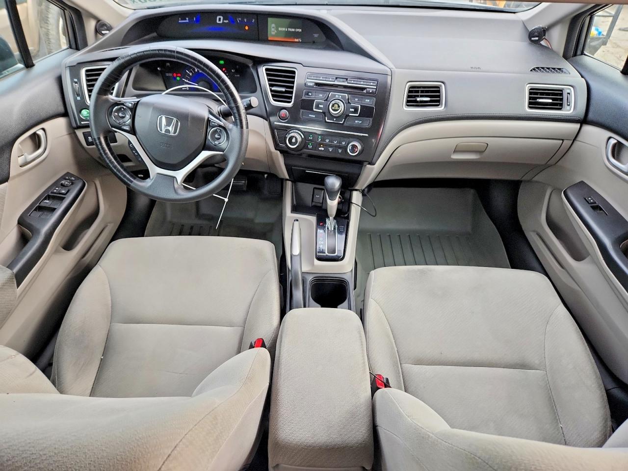 2013 Honda Civic Lx Gray vin: 2HGFB2F54DH300470
