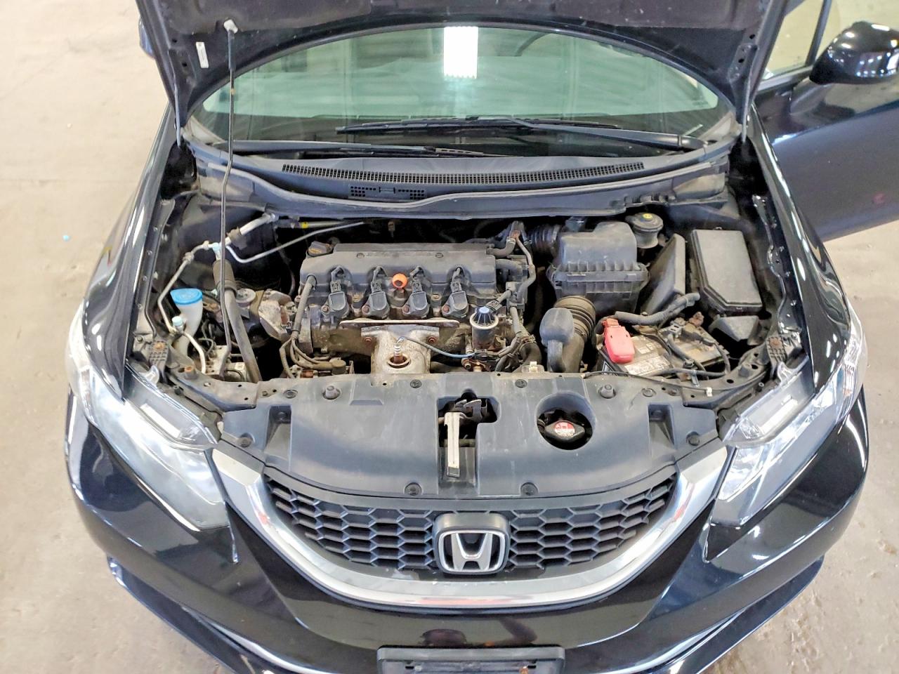 2013 Honda Civic Lx Черный vin: 2HGFB2F54DH514696