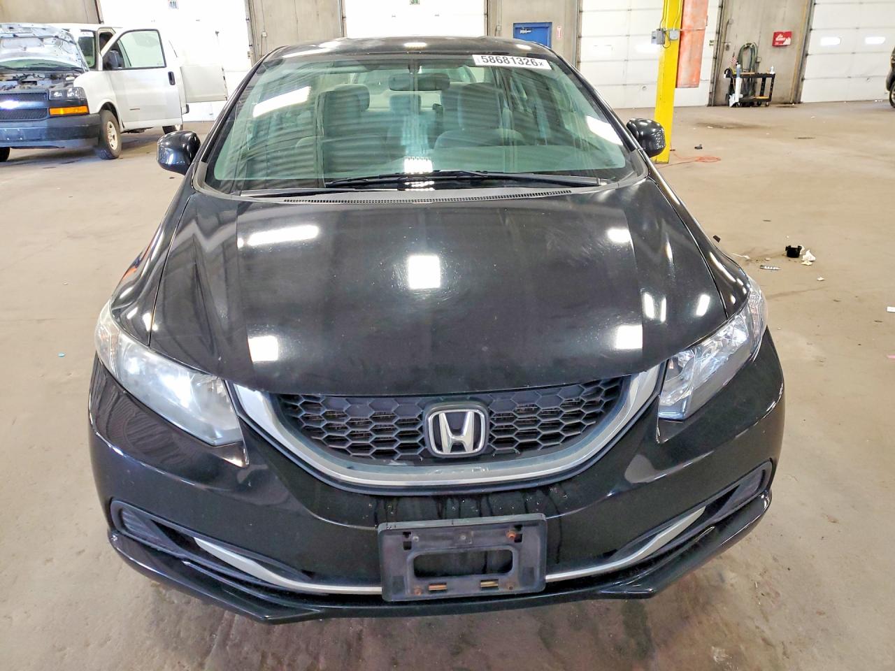 2013 Honda Civic Lx Черный vin: 2HGFB2F54DH514696