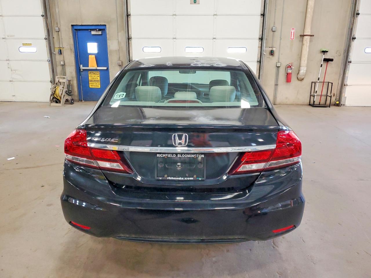 2013 Honda Civic Lx Черный vin: 2HGFB2F54DH514696