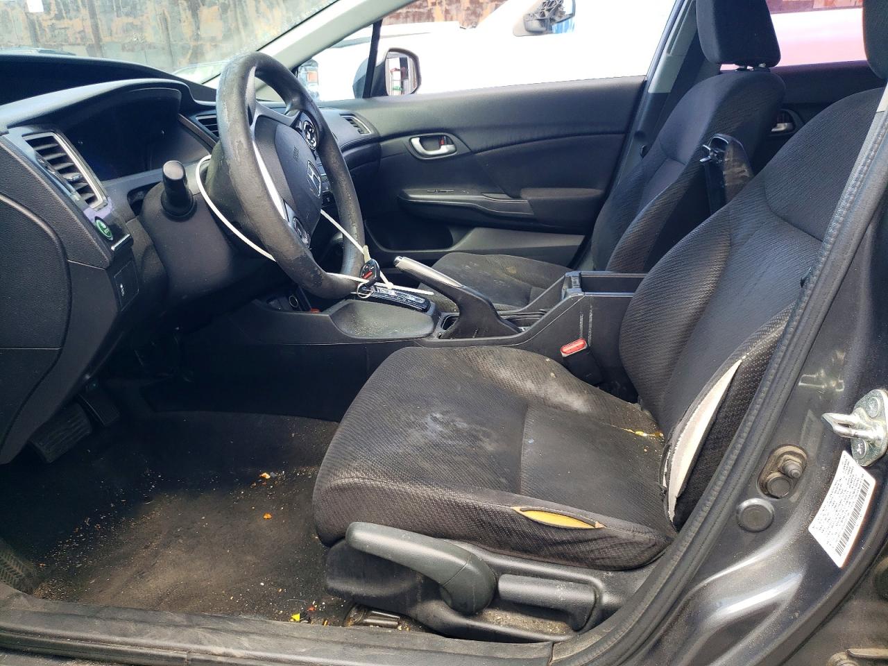 2013 Honda Civic Lx Silver vin: 2HGFB2F54DH520739