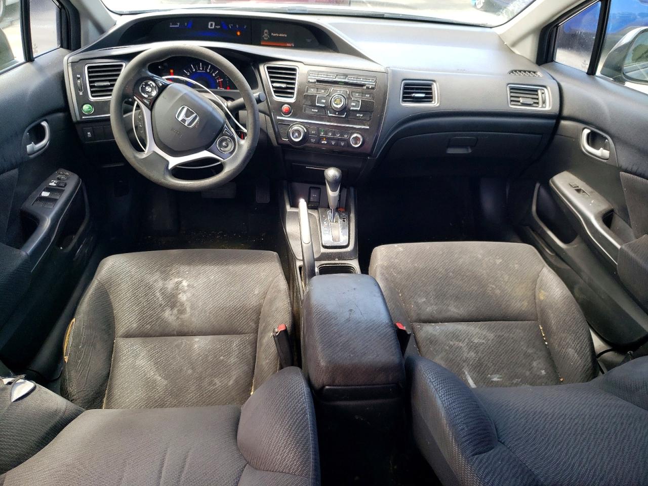 2013 Honda Civic Lx Silver vin: 2HGFB2F54DH520739