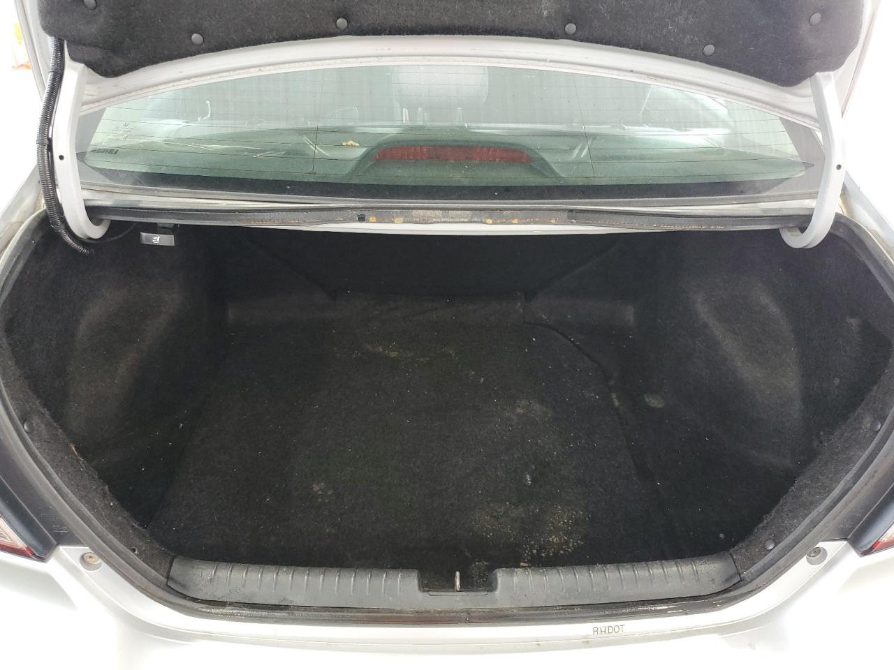 2013 Honda Civic Lx Silver vin: 2HGFB2F54DH536360 Damage: Trunk/Cargo Mat, Stained, Permanent