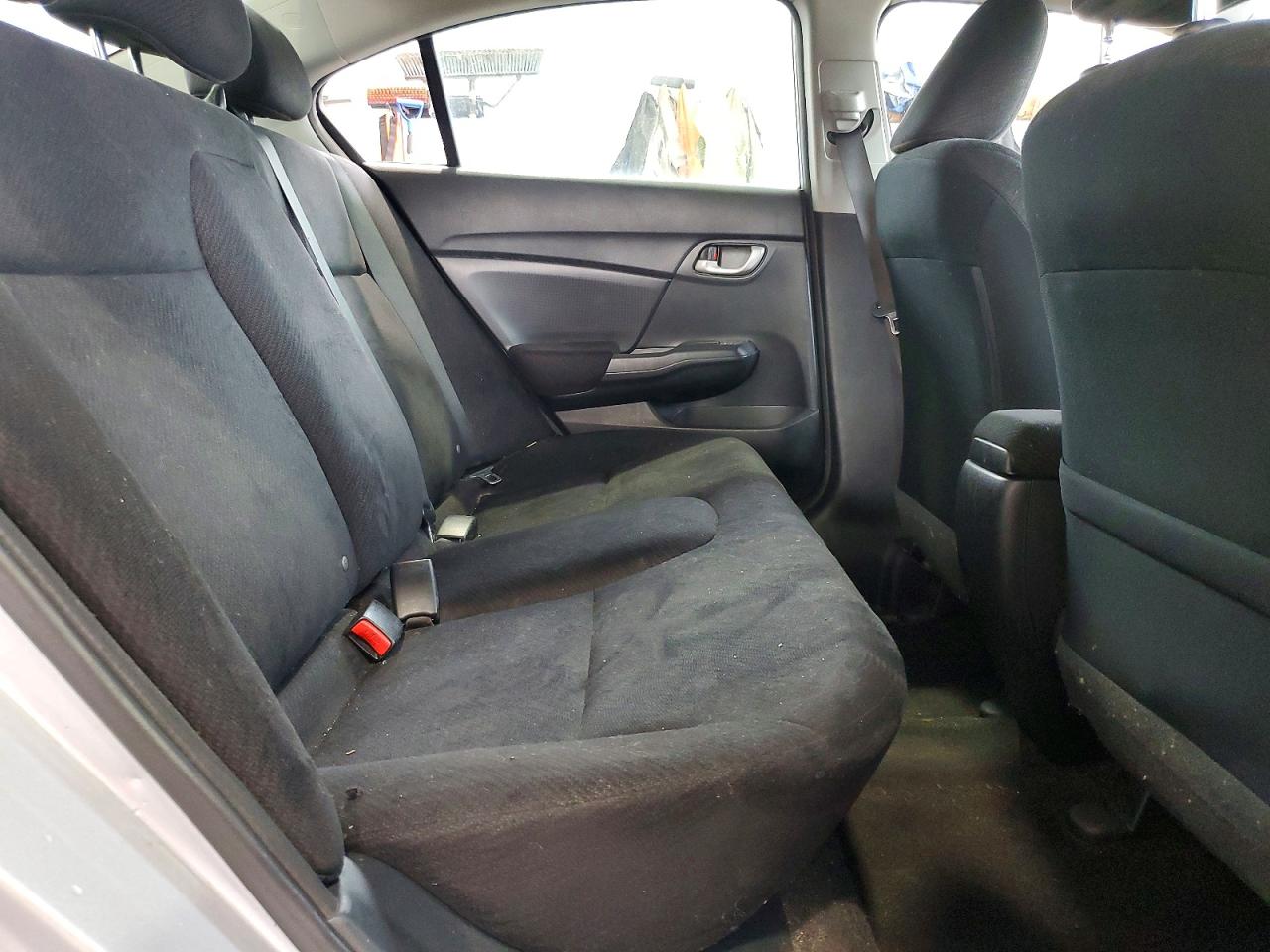 2013 Honda Civic Lx Silver vin: 2HGFB2F54DH536360