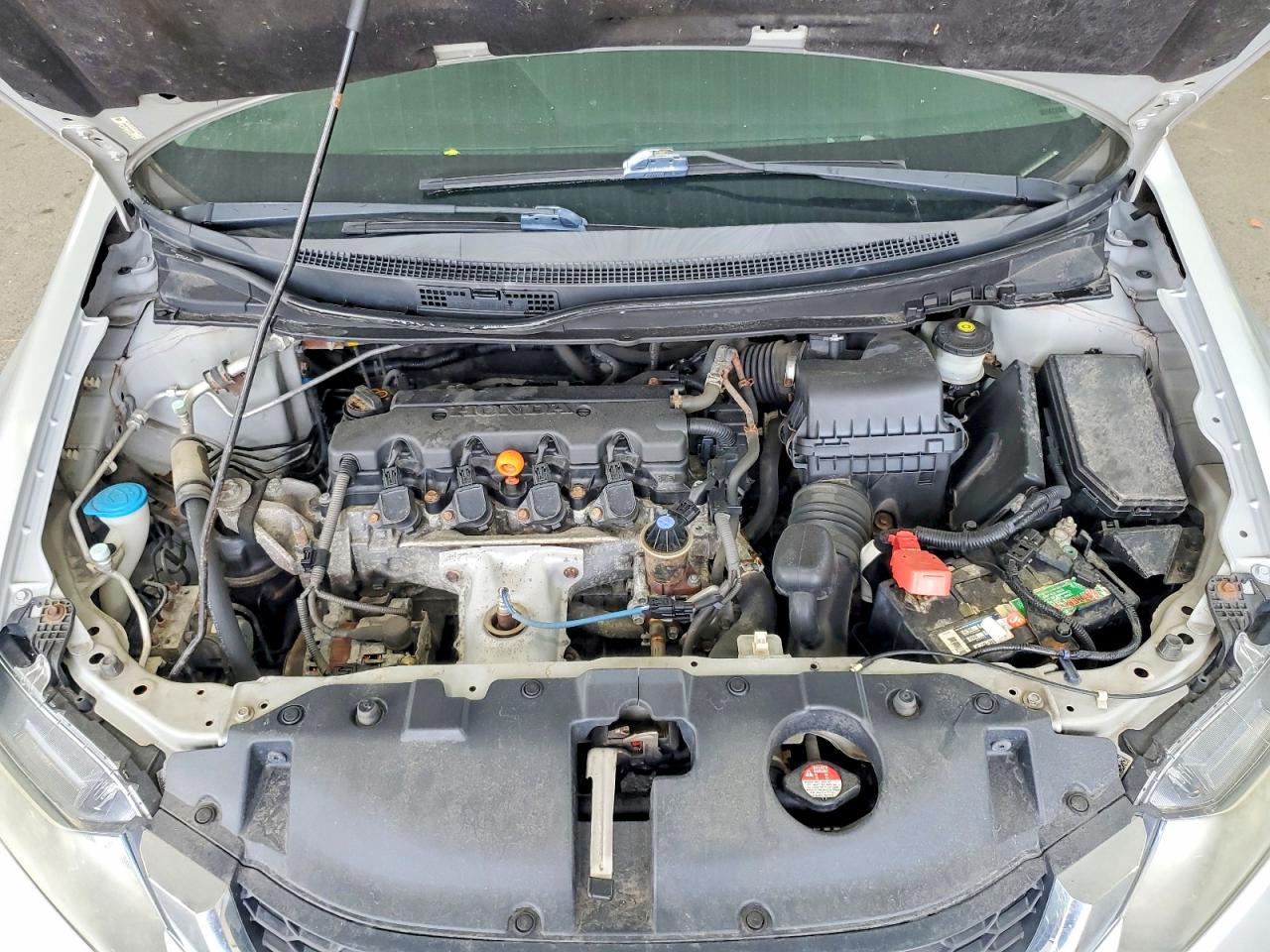 2013 Honda Civic Lx Silver vin: 2HGFB2F54DH536360
