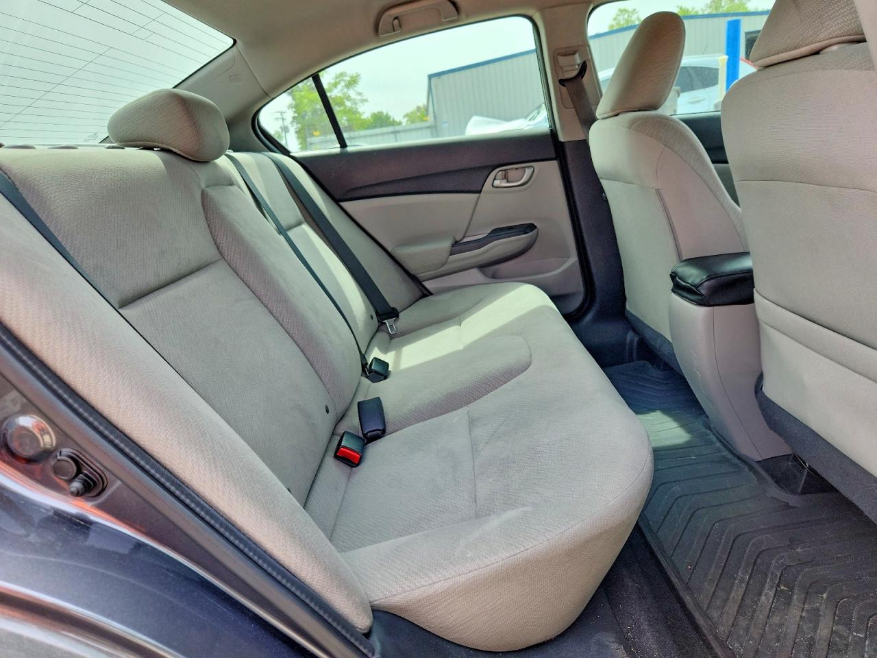 2013 Honda Civic Lx Gray vin: 2HGFB2F54DH541249