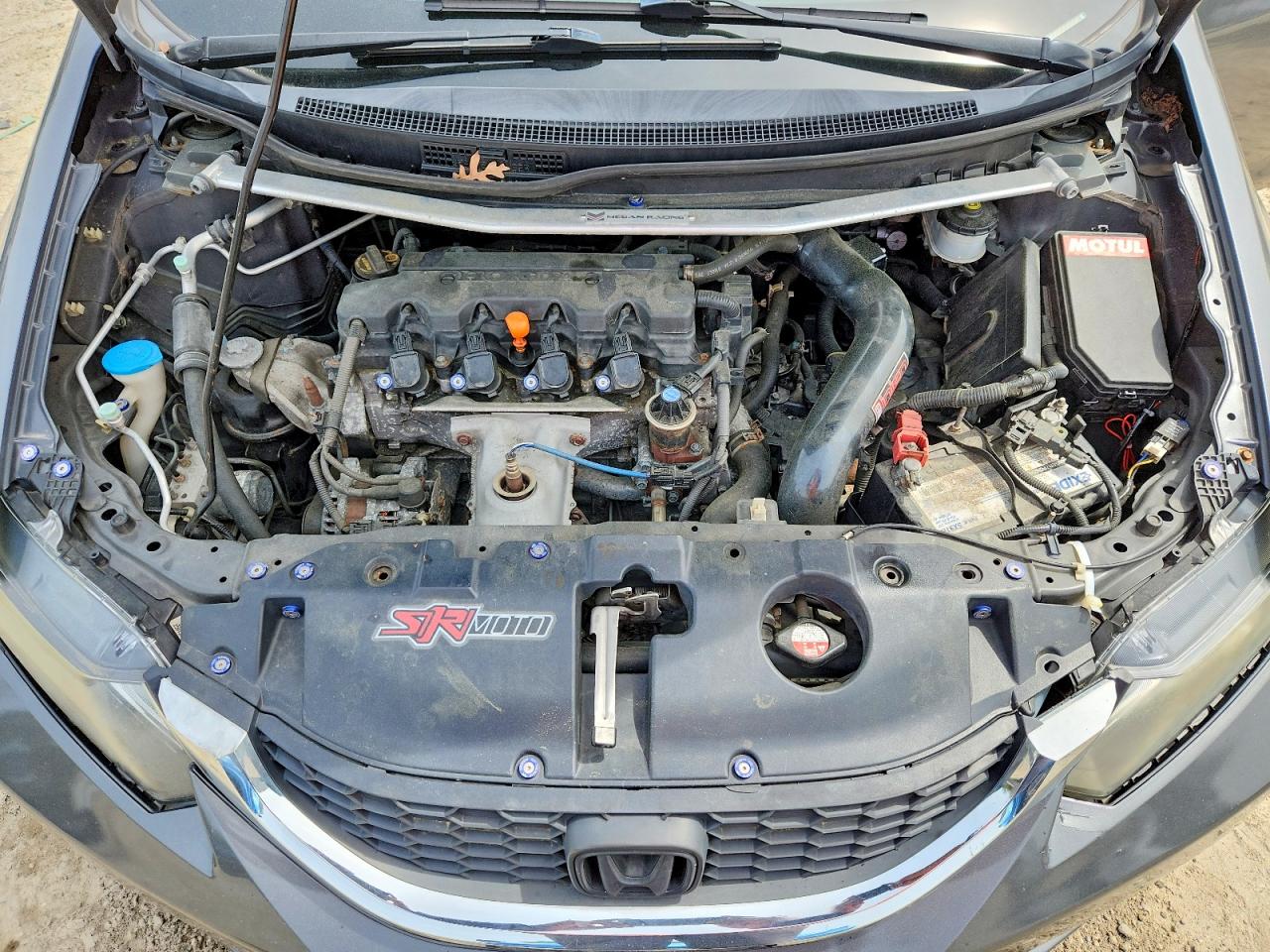 2013 Honda Civic Lx Gray vin: 2HGFB2F54DH541249