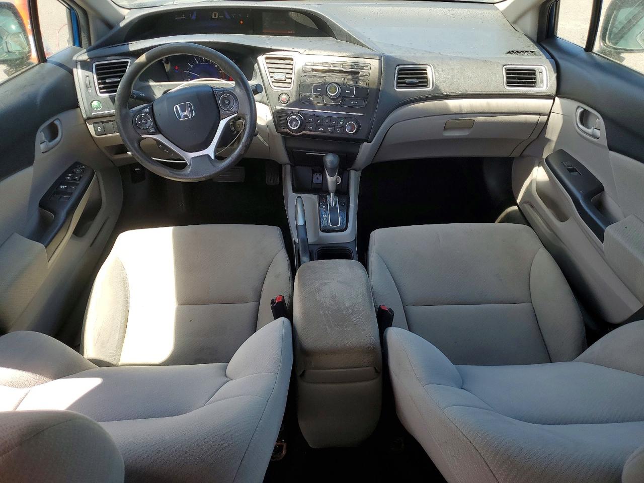 2013 Honda Civic Lx Blue vin: 2HGFB2F54DH560979