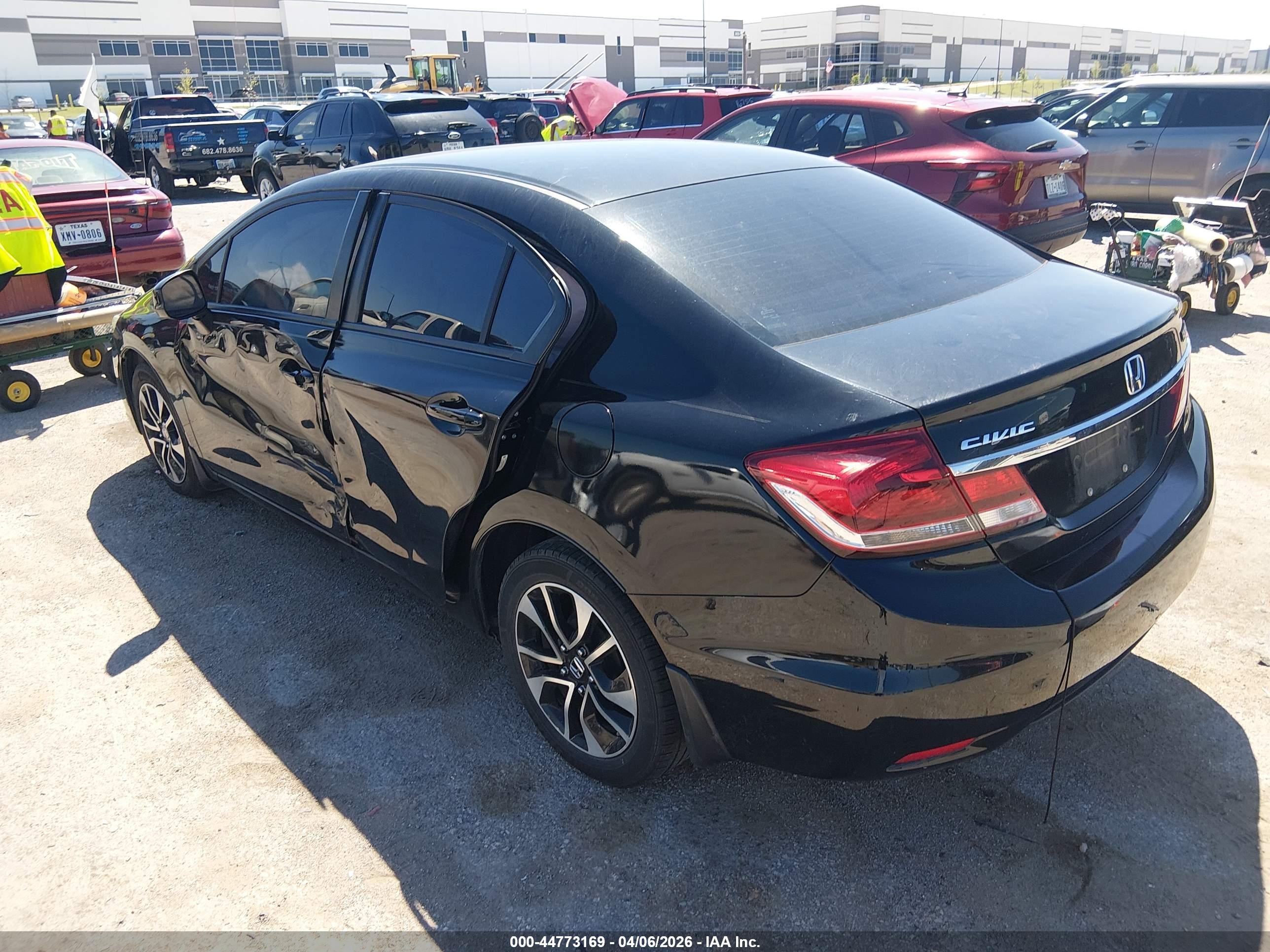 2013 Honda Civic Lx Black vin: 2HGFB2F54DH565258