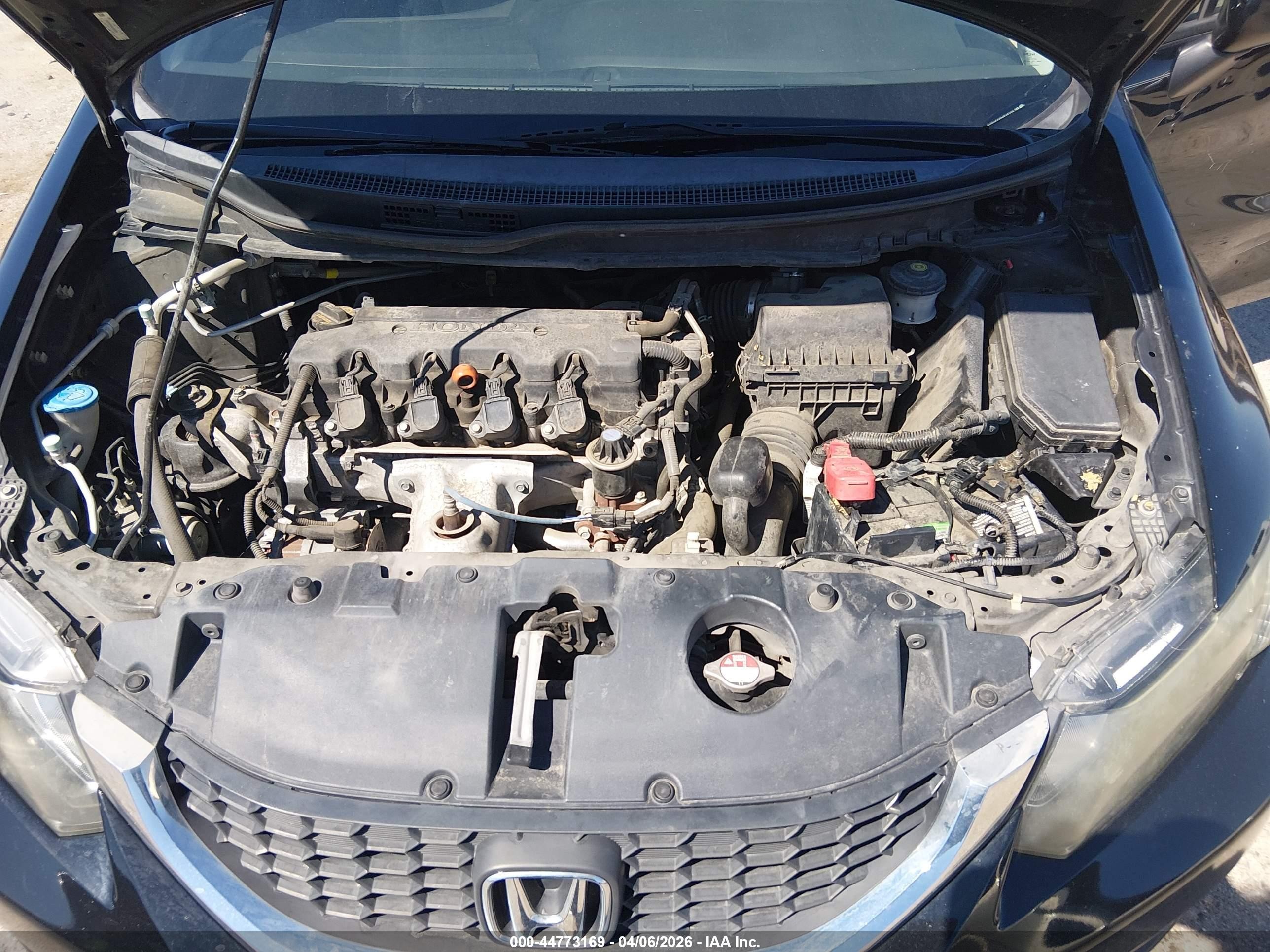 2013 Honda Civic Lx Black vin: 2HGFB2F54DH565258