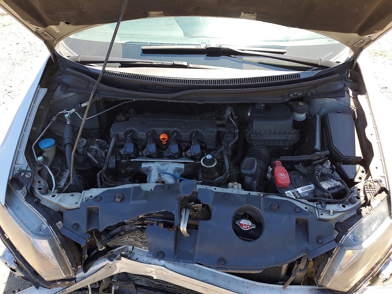 2013 Honda Civic Lx Серебряный vin: 2HGFB2F54DH566846