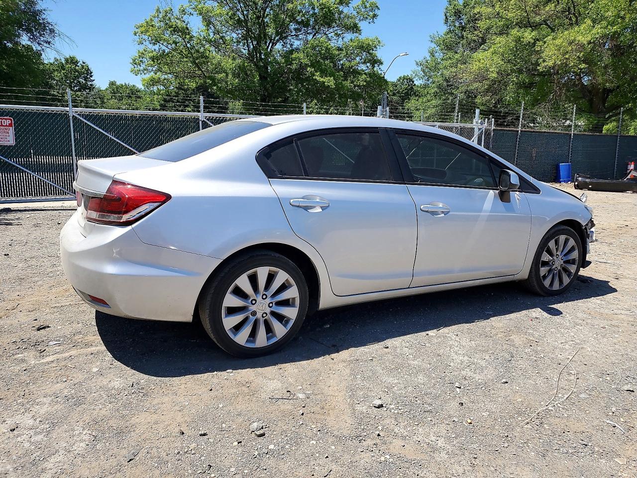 2013 Honda Civic Lx Серебряный vin: 2HGFB2F54DH566846