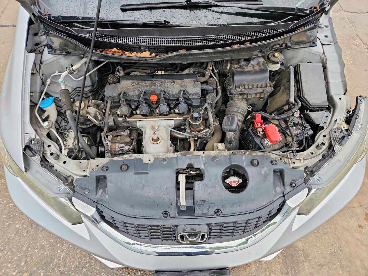 2013 Honda Civic Lx Silver vin: 2HGFB2F54DH572887