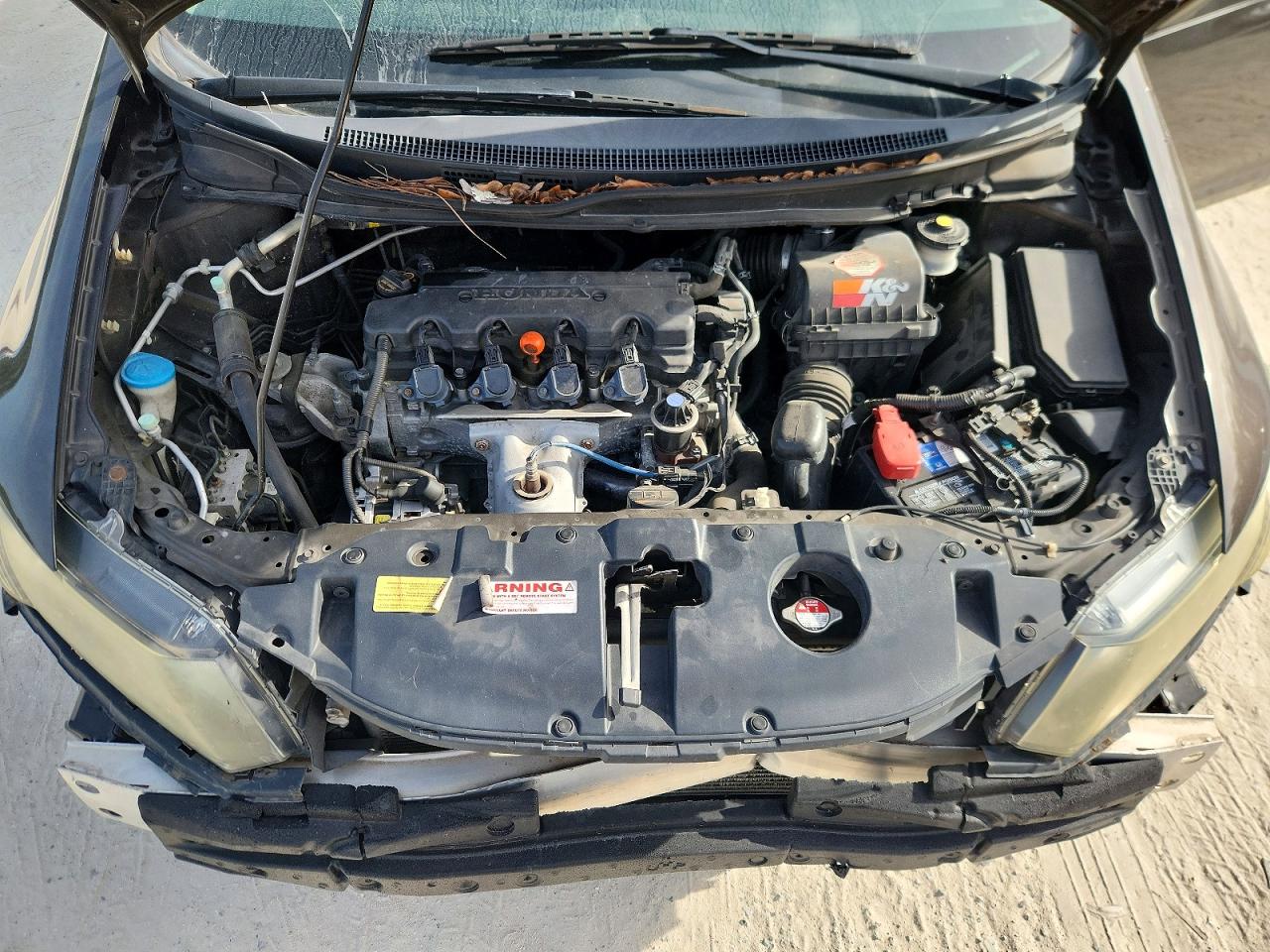 2013 Honda Civic Lx Серый vin: 2HGFB2F54DH577863