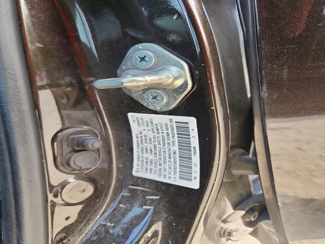 2013 Honda Civic Lx Серый vin: 2HGFB2F54DH577863