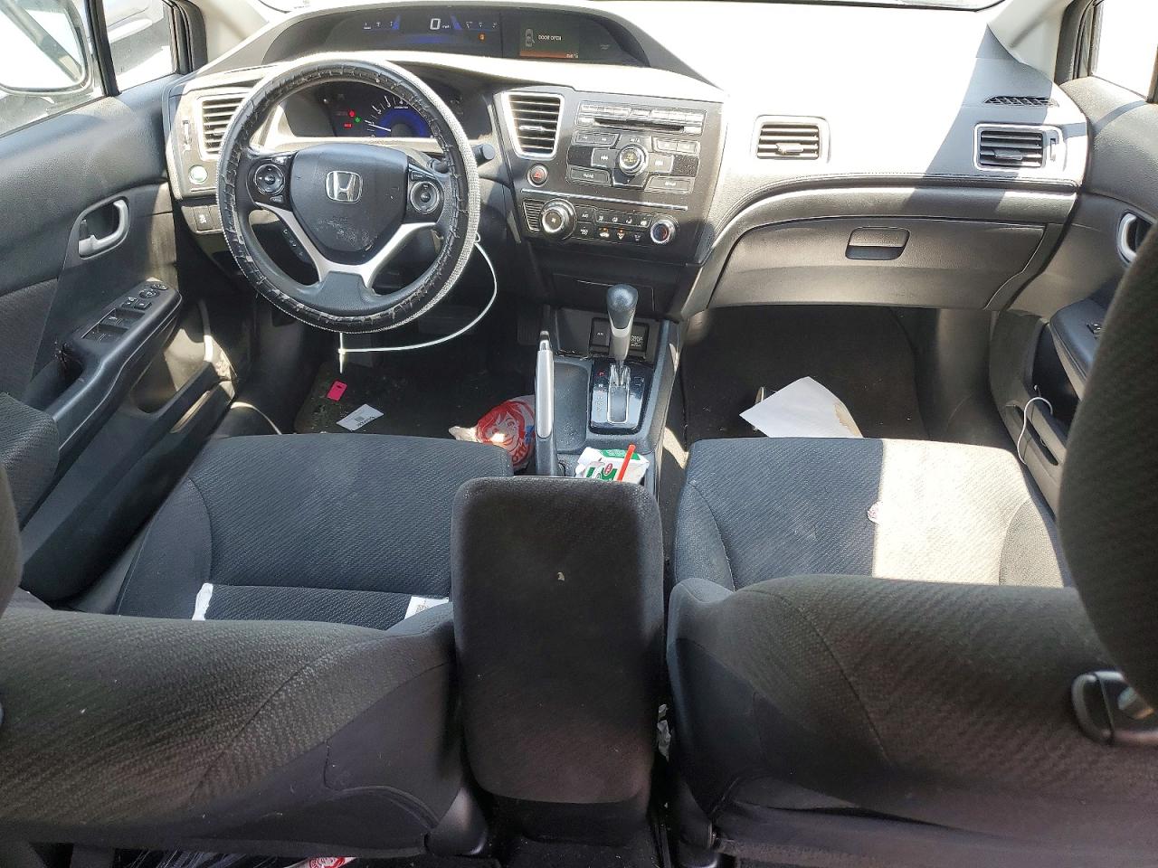2013 Honda Civic Lx Gray vin: 2HGFB2F54DH578995