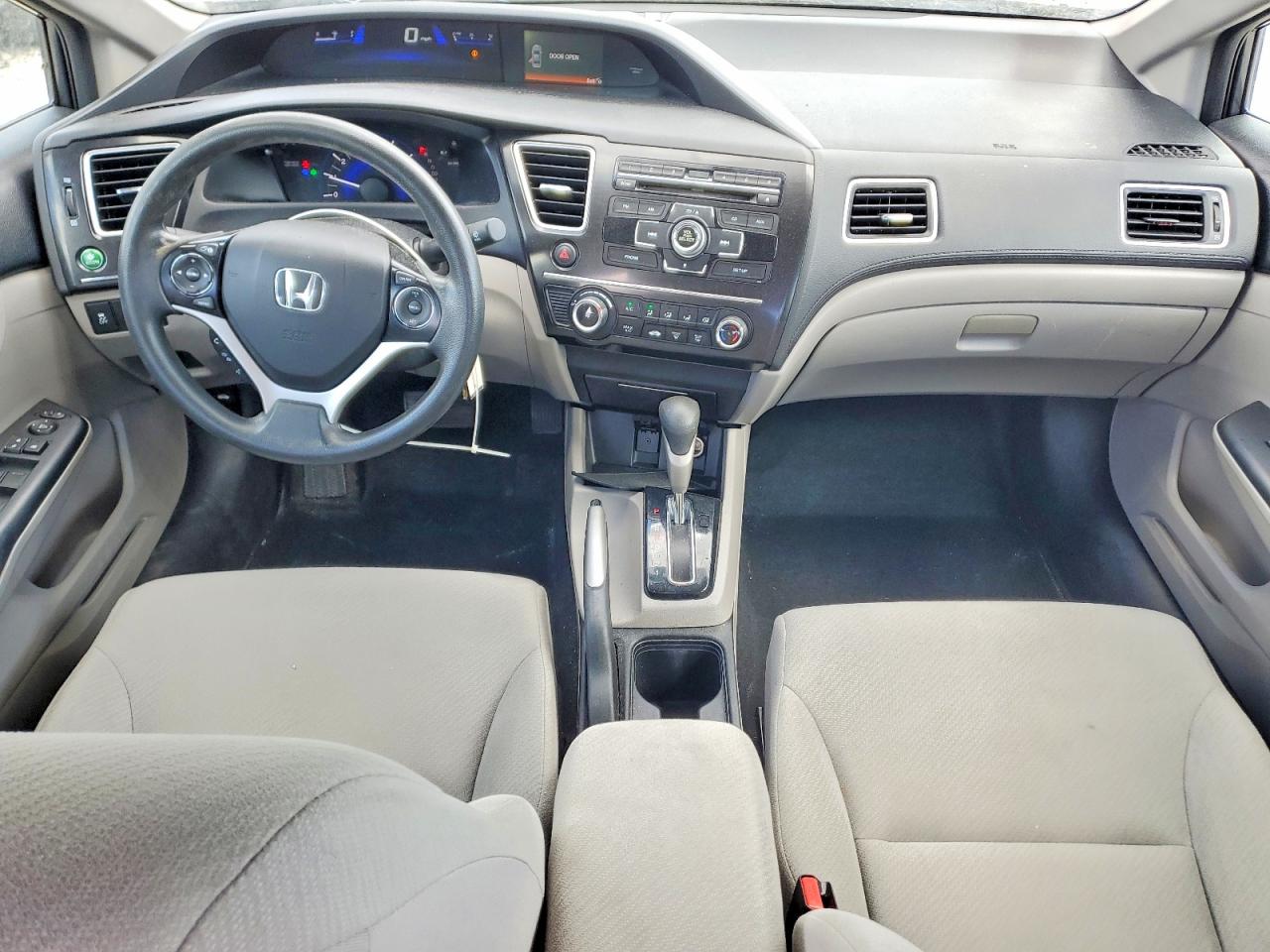 2013 Honda Civic Lx Серый vin: 2HGFB2F54DH586692