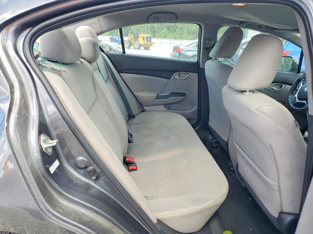 2013 Honda Civic Lx Серый vin: 2HGFB2F54DH586692