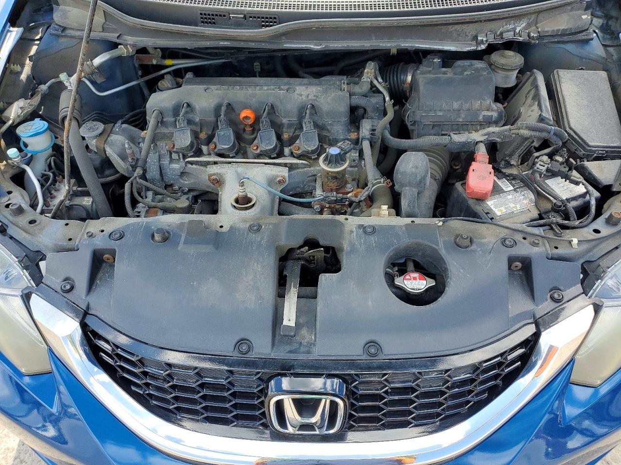 2014 Honda Civic Lx Blue vin: 2HGFB2F54EH029122
