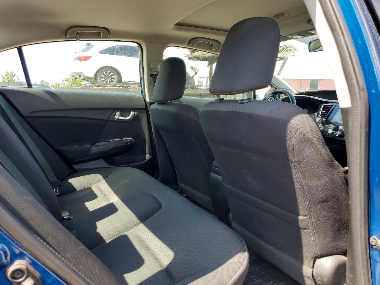 2014 Honda Civic Lx Blue vin: 2HGFB2F54EH029122