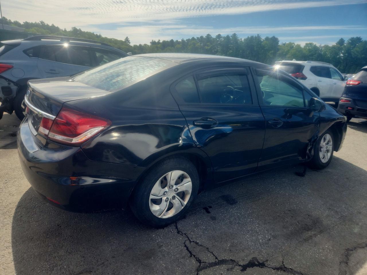 2014 Honda Civic Black vin: 2HGFB2F54EH508494