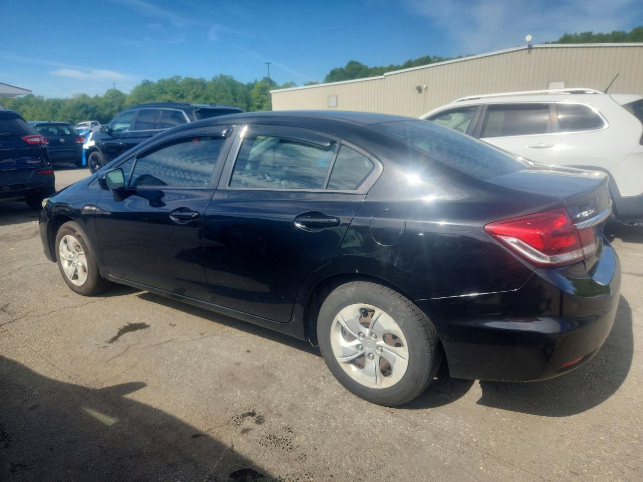 2014 Honda Civic Black vin: 2HGFB2F54EH508494