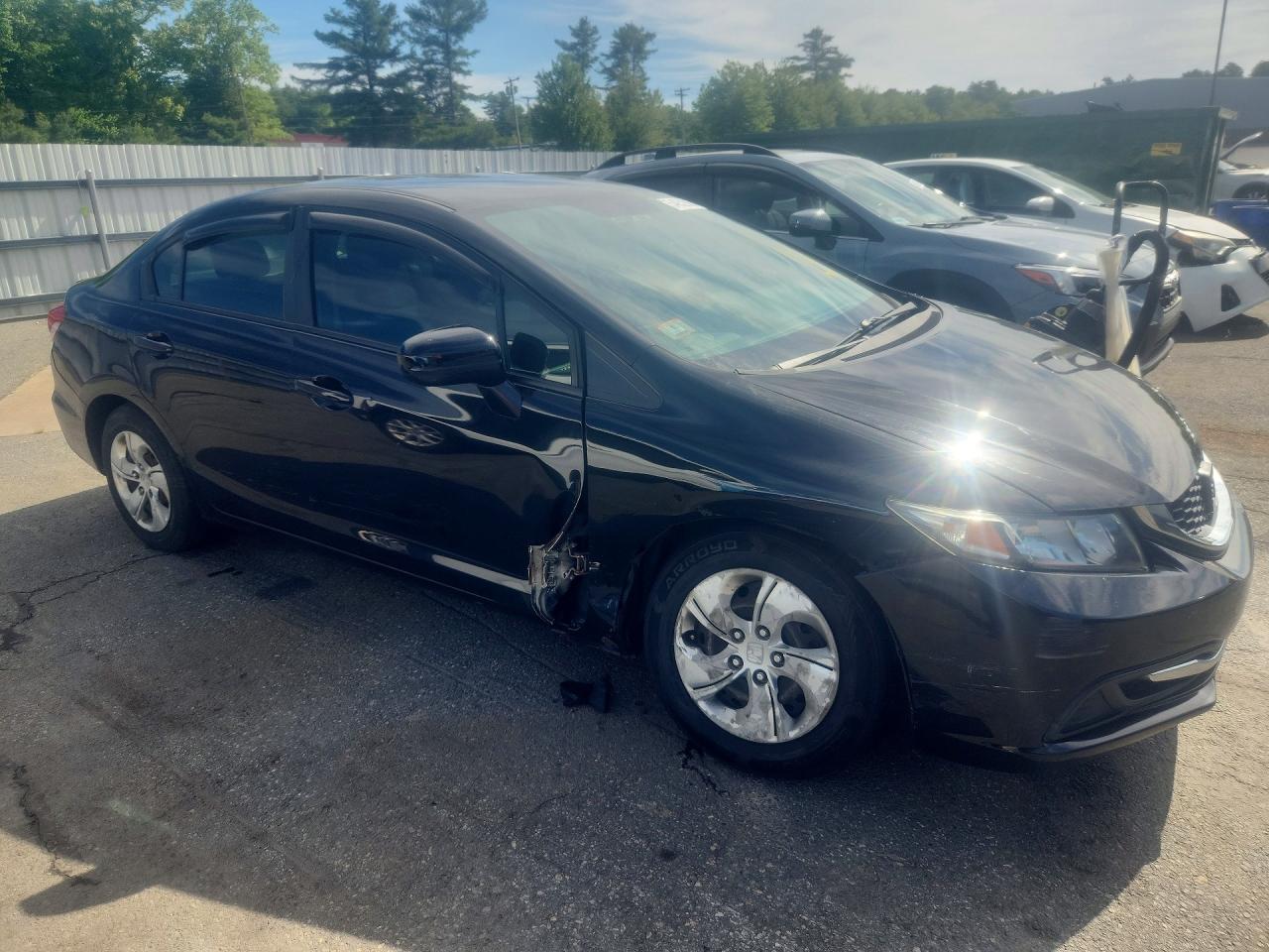 2014 Honda Civic Black vin: 2HGFB2F54EH508494